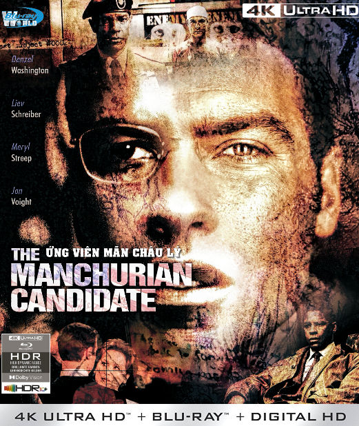 4KUHD959.The Manchurian Candidate 2004  ỨNG VIÊN MẠN CHÂU LÝ  4K66G (DTS-HD MA 5.1 - DOLBY VISION) USA